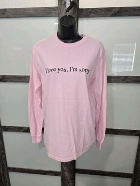 NWOT Gracie Abrams Official Tour “I Love You, I’m Sorry” Long Sleeve Shirt sz S